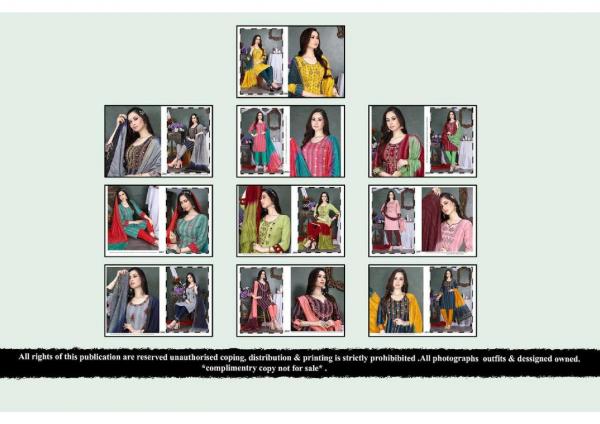 Riyaa Celebration Vol 1 Rayon Designer ReadyMade Suit